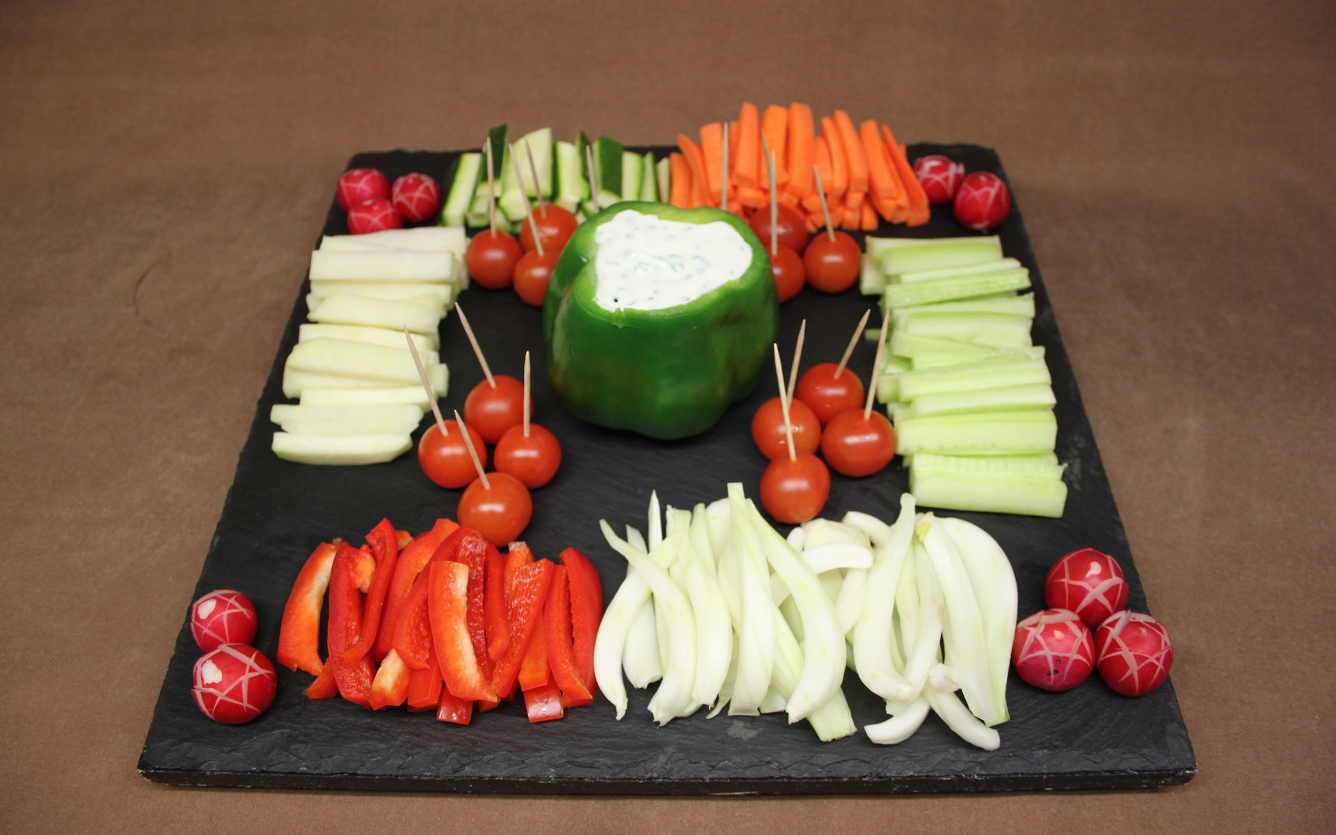 Plateau apéritif légumes
